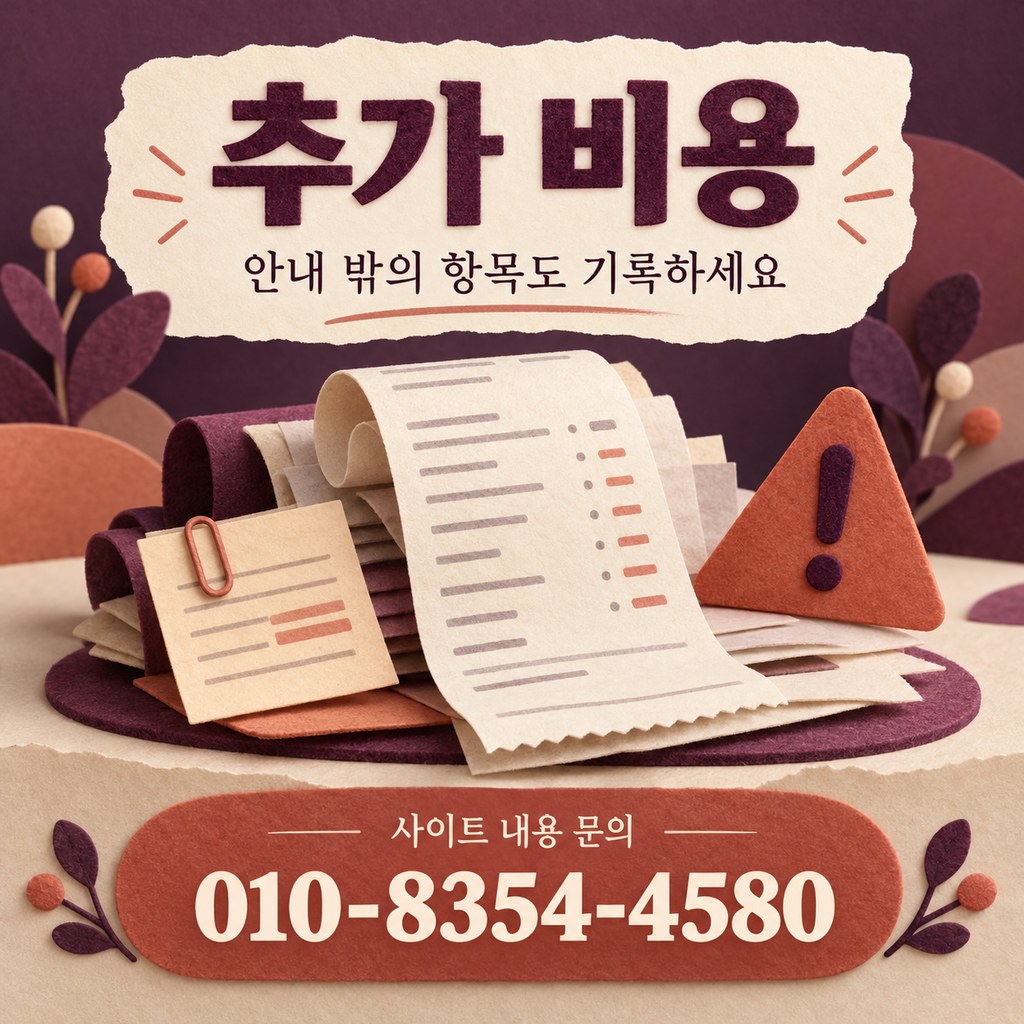 카드깡 업체 추가 부담 · 예상과 다른 금액을 발견했다면? · 내용 문의 010-8354-4580